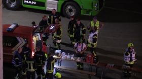 Feuer In Gleistal Agrar In Golmsdorf Bei Jena 00069